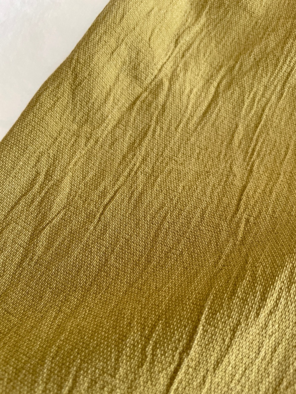 Lacausa Relaxed Wide Leg Trouser Pant Crop Size 6 - Mustard - Picture 11 of 15